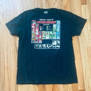 NWOT Star Wars villain graphic tshirt men’s